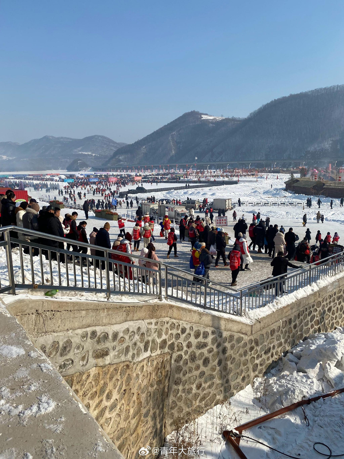 在吉林省白山市靖宇县,体验雪上马拉松,和五湖四海的朋友欢聚