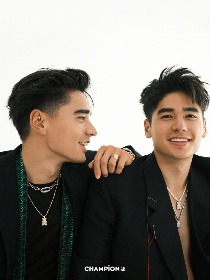 刘少林刘少昂champion体育画报十月刊封面终于揭开了神秘面纱