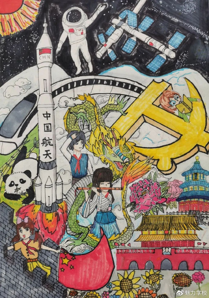 坊前实小校园文化艺术节盛大落幕,多种艺术形式彰显文化内涵|在阳光下