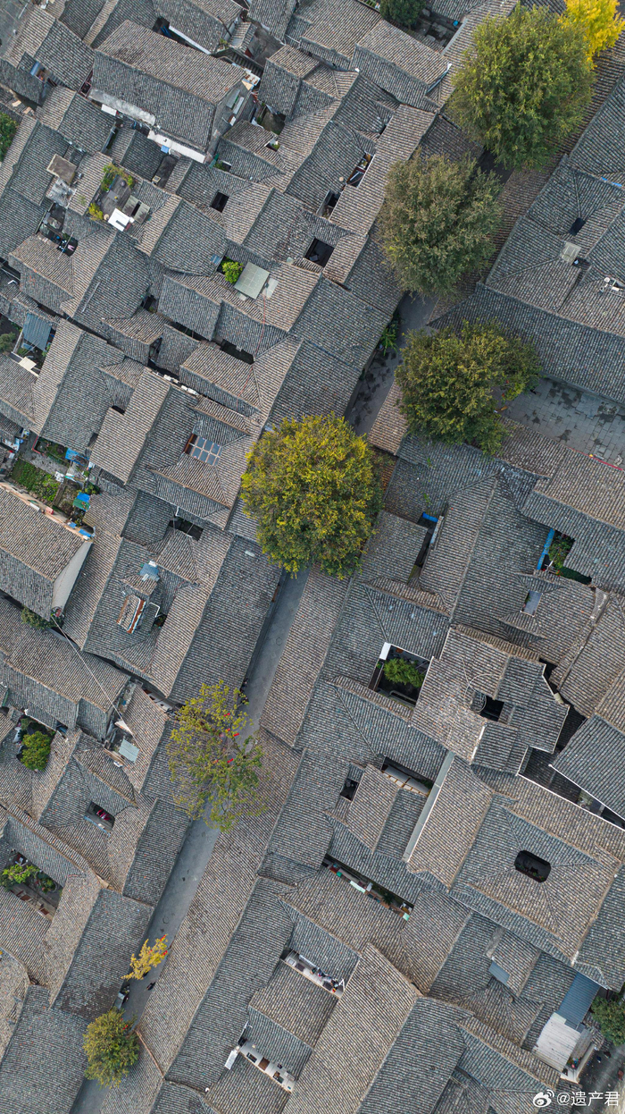 四川阆中古城航拍四川保存最好的古城