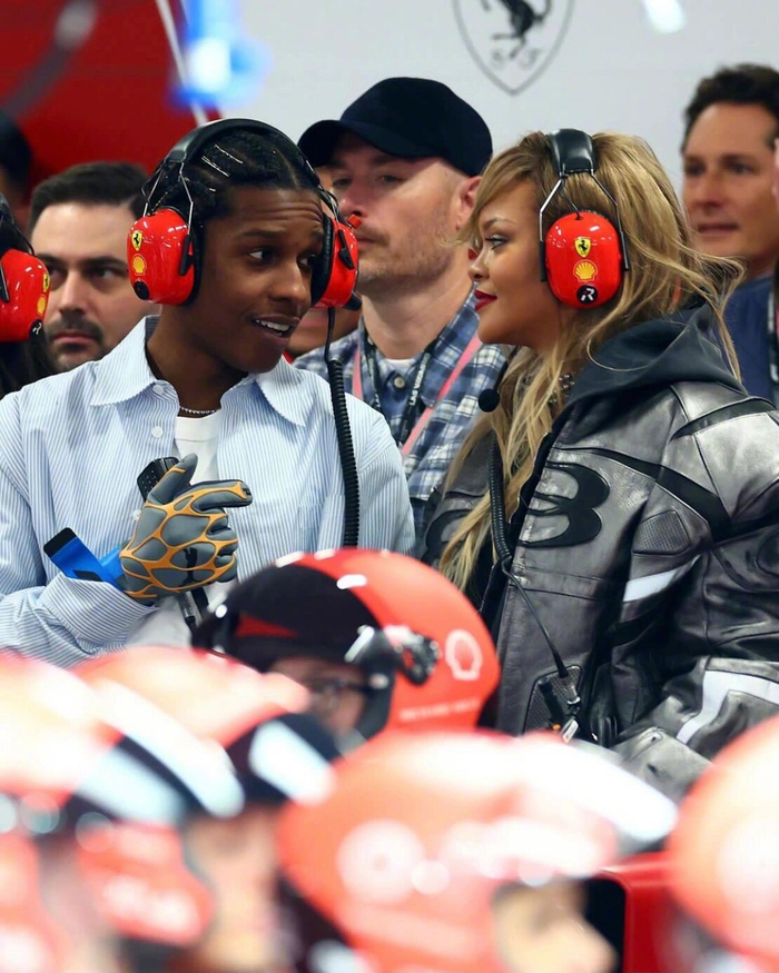 著名女企业家rihanna与男友aaprocky