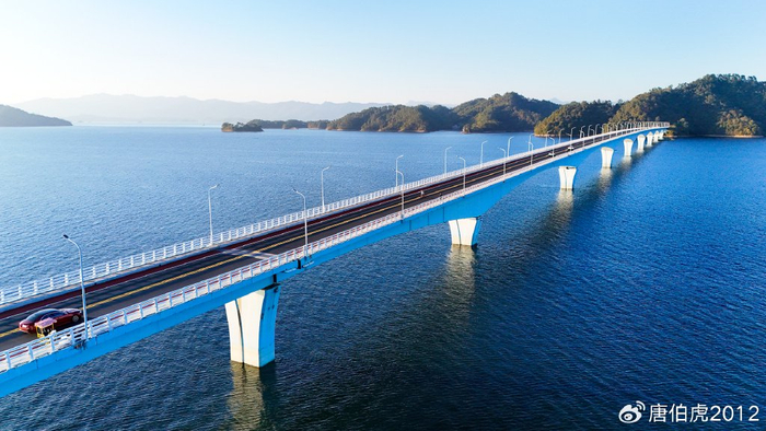 二,千岛湖上江埠大桥骑行