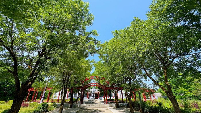 陕西长武:游走青龙山 领略不一样的美