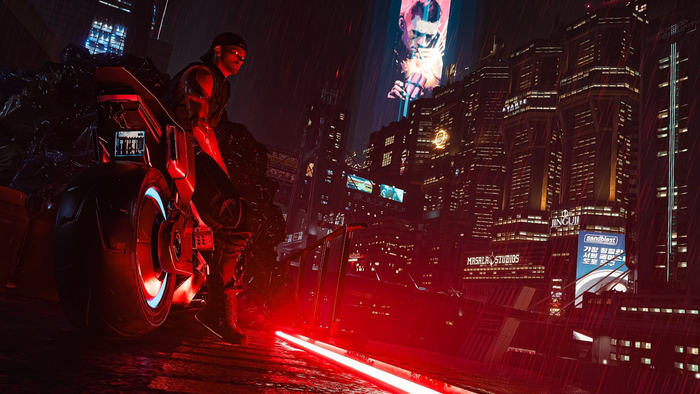 《赛博朋克2077》氛围感游戏摄影 (x:k_a_l_e_n_k_o)__财经头条