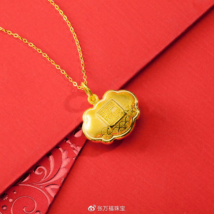 黄金锁吊坠有什么寓意?|锁包|吊坠|寓意
