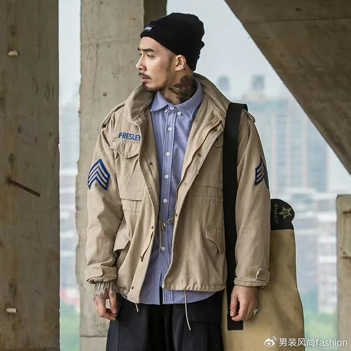 春季男士工装夹克如何搭配既显时尚潮流又显硬汉男人味|工装|夹克