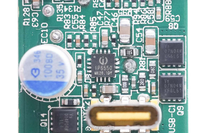 拆解报告:aohi 140w 2c1a氮化镓充电器aoc-c017|面板|氮化|充电器