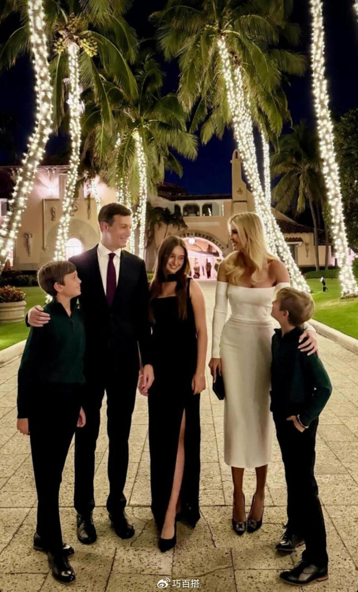 伊万卡为大女儿庆祝生日!14岁身高马上赶超妈妈,一家五口超幸福