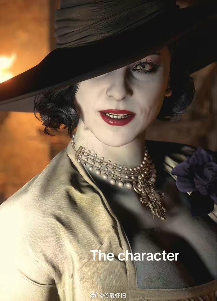 八尺夫人的脸模