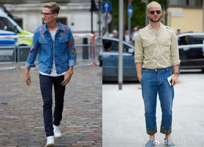 春季男士街头风如何穿搭既显时尚潮流又不失男人味|男人味|男士|配饰