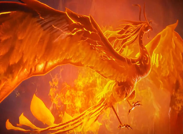 水飞鸾是天水学院水冰儿的独家武魂,它的本体是一只通体蓝色的冰凤凰