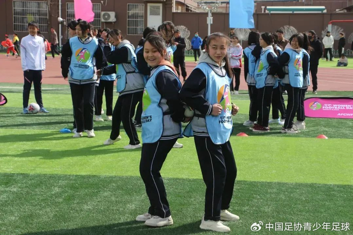 2024年"亚足联女足日"女孩足球节活动(德州临邑站)顺利举办|足球|亚