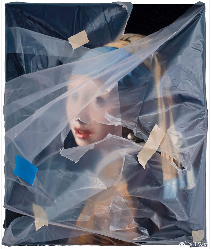 质感逼真超写实塑料膜绘画作品欣赏|超写实|塑料膜|质感_新浪新闻