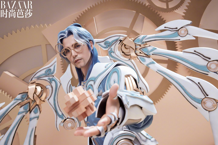 攻守兼备的鲁班大爹保护控制干扰全都有这波cos很还原了