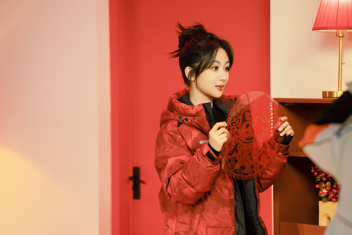 鸿运当头顺遂无虞一组boss杨紫红衣红韵新年红红火火