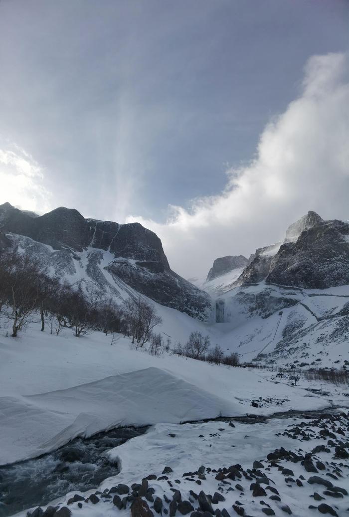 长白山雪景手机壁纸图片