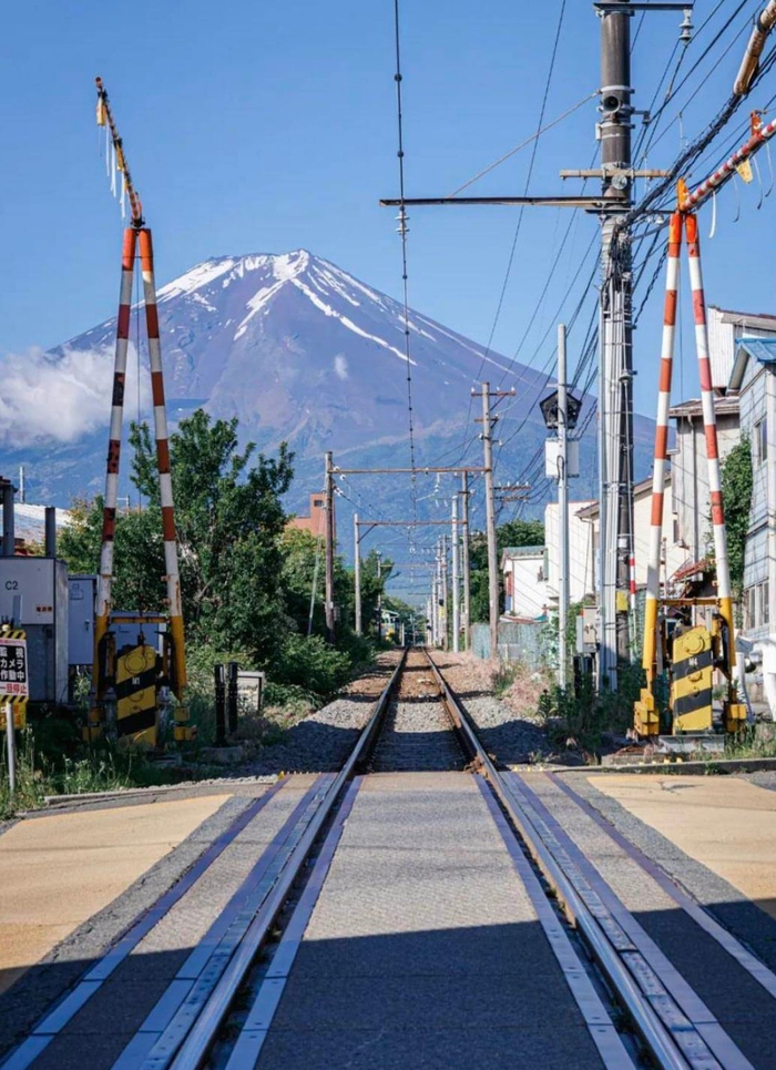 日本富士山脚的打卡点,图片:小红书