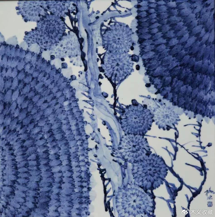 杨冰| 蓝色太阳·青花瓷画展|陶瓷|杨冰|绘画_新浪新闻