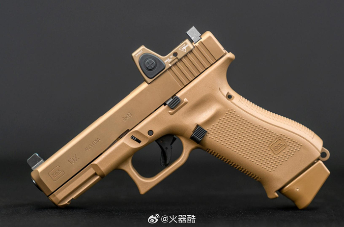 高人气枪型 格洛克g19x手枪美图欣赏