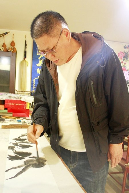 潍坊寿光:走进大自然 感受美与真——画家郝道凯的花鸟世界