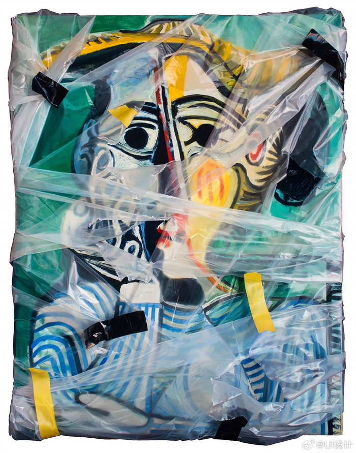 质感逼真超写实塑料膜绘画作品欣赏|超写实|塑料膜|质感_新浪新闻