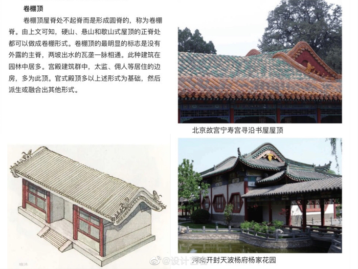 古建筑屋顶的形式等级划分图解