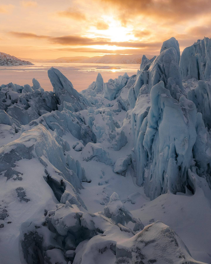 格陵兰的冬天 摄影师jason charles hill