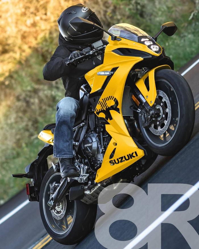 美图赏析丨中量级仿赛铃木gsx-8r
