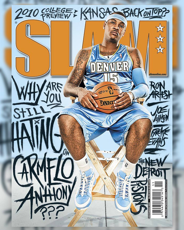 那些年卡梅隆安东尼登上过的slam杂志封面