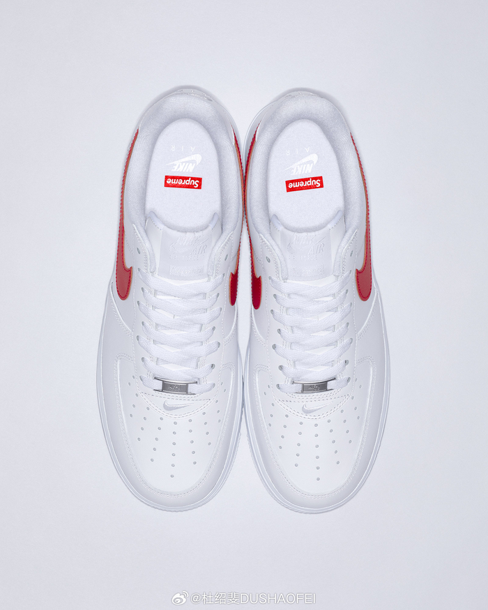 supreme x nike air force 1 low 中国限定配色上脚图一览