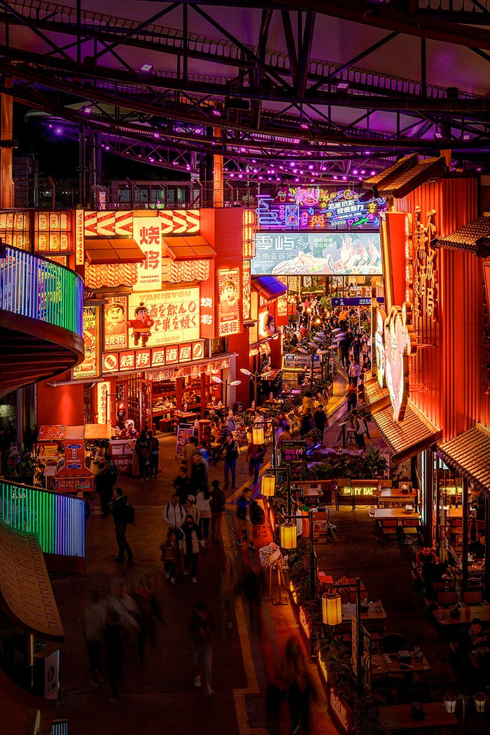 wwd华熙万物:北京华熙live·五棵松灯光场景营造