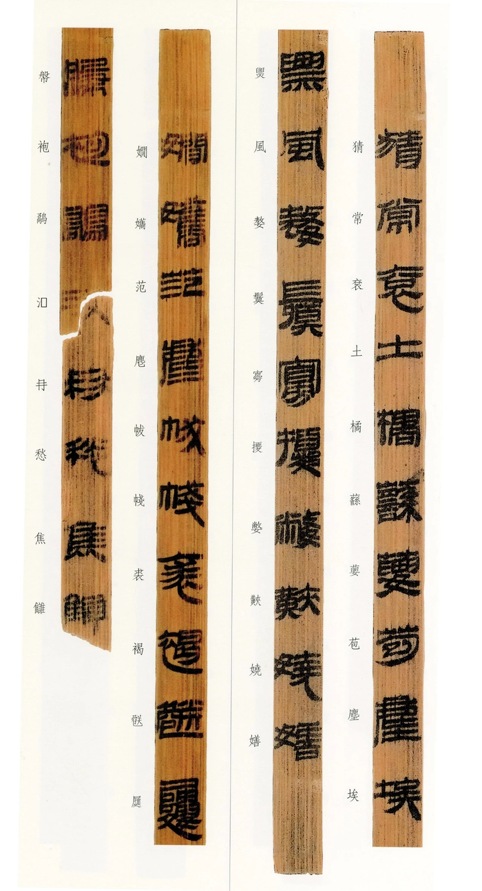 仓颉篇丨北京大学藏西汉竹书