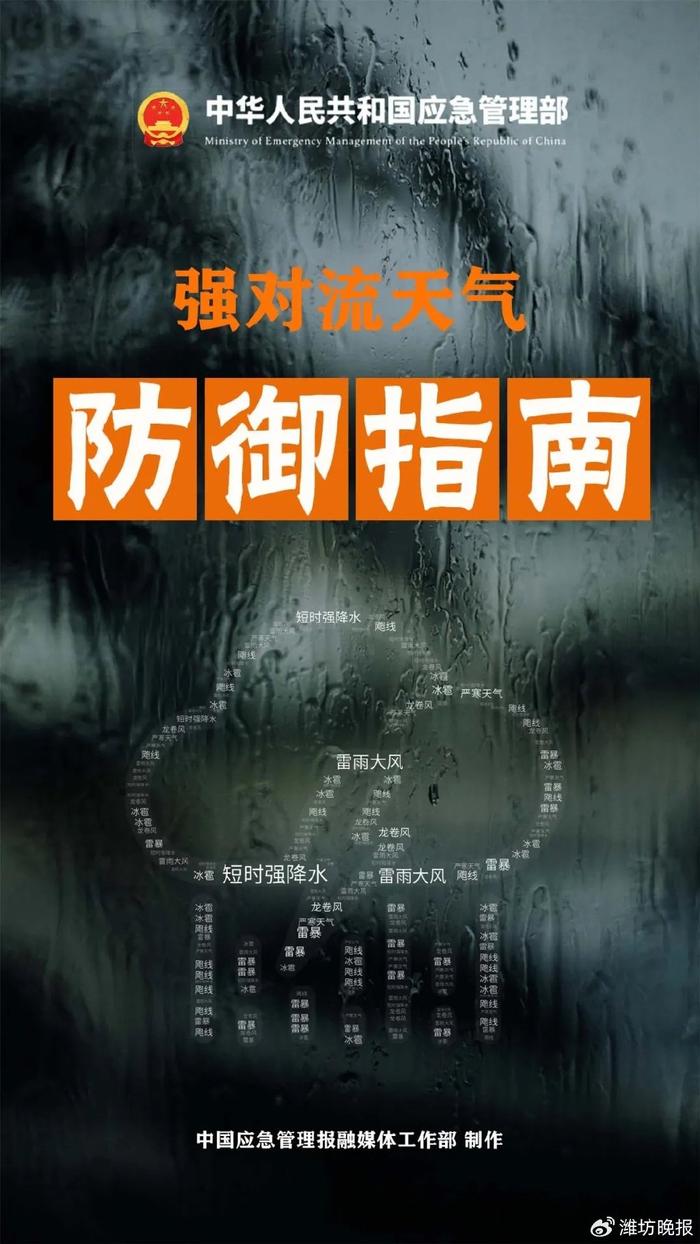 【山东发布强对流天气预报，多地有大到暴雨！防御指南看过来】-山东天气大暴雨预警