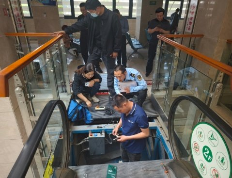 潍坊寿光市市场监管局 开展自动扶梯安全隐患排查整治