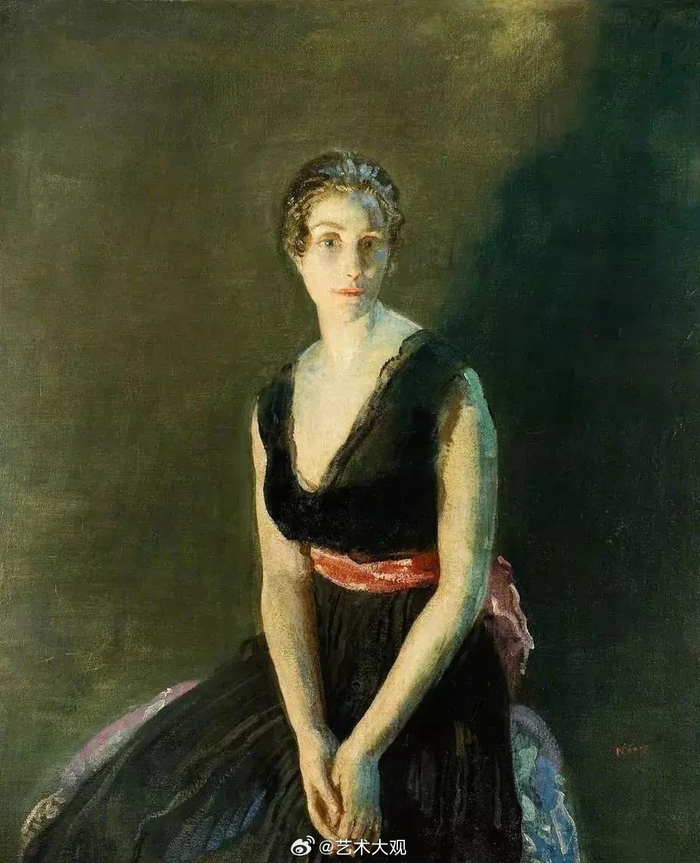 英国画家亚瑟·麦克沃伊人物肖像油画作品专辑