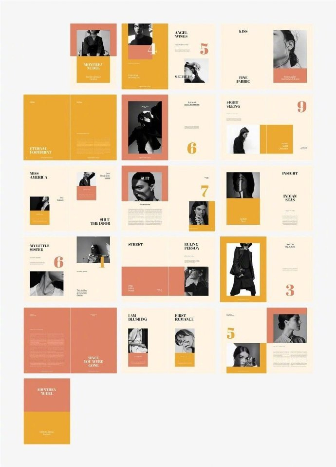 画册版式设计参考