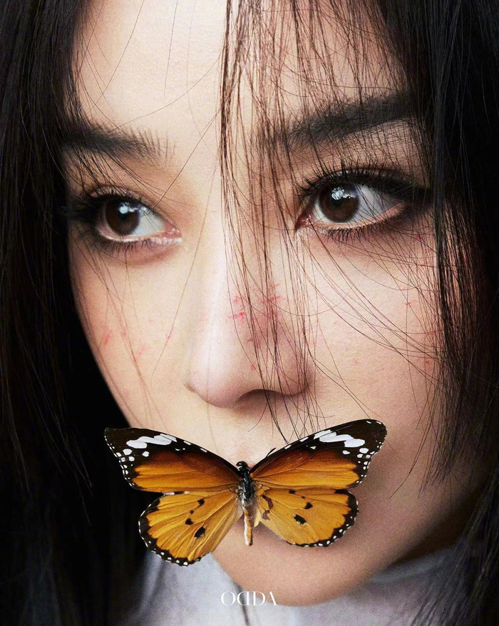 袁姗姗最新一组杂志大片是什么绝世冷艳美女造型