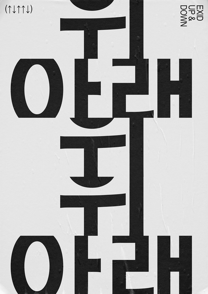 黑白文字海报版式设计,来自设计师 junki hong .