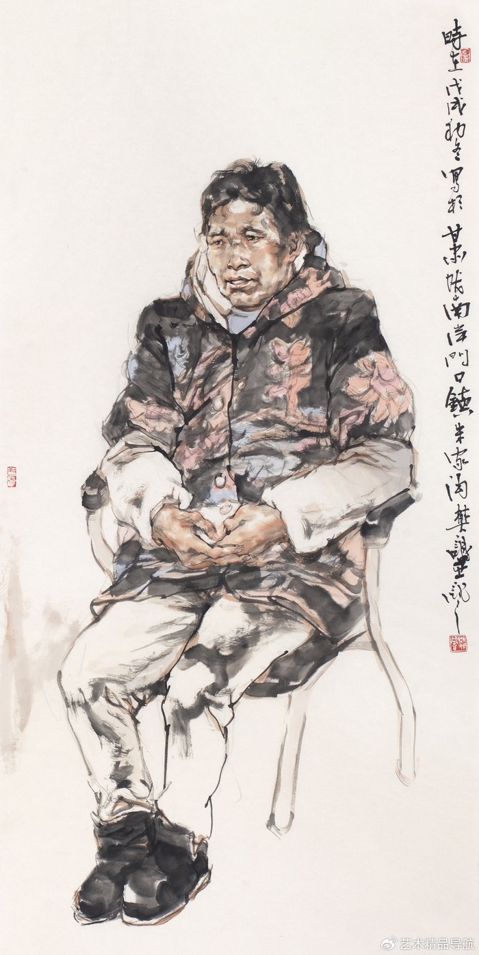 2023中国艺术名人榜——画家樊诚|人物写生|作品展|樊诚_新浪新闻