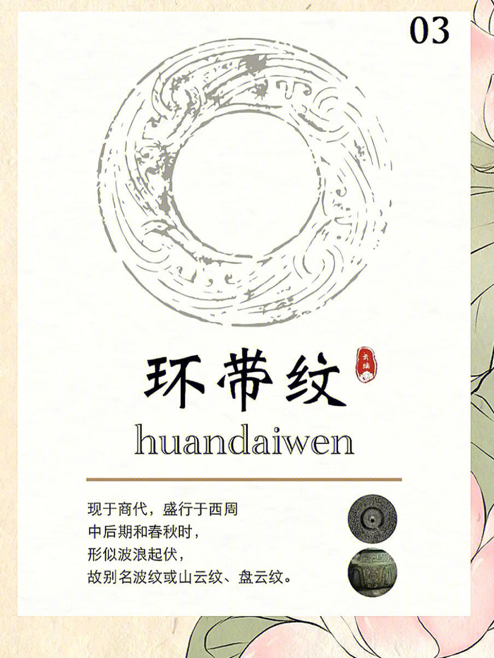 中国古代九种传统纹样图鉴及简介