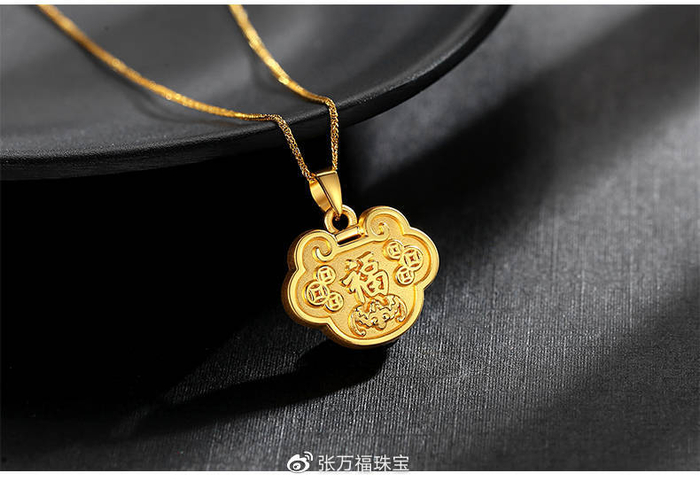 黄金锁吊坠有什么寓意?|锁包|吊坠|寓意