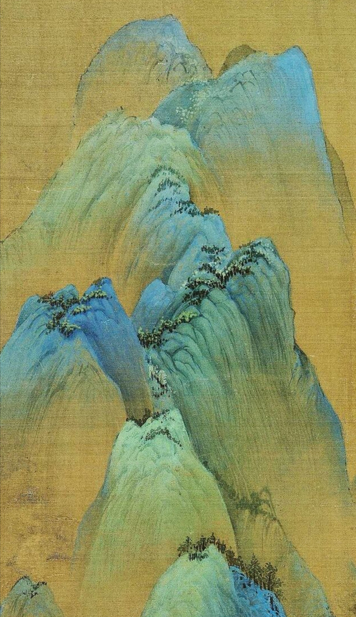 王希孟《千里江山图》 局部欣赏