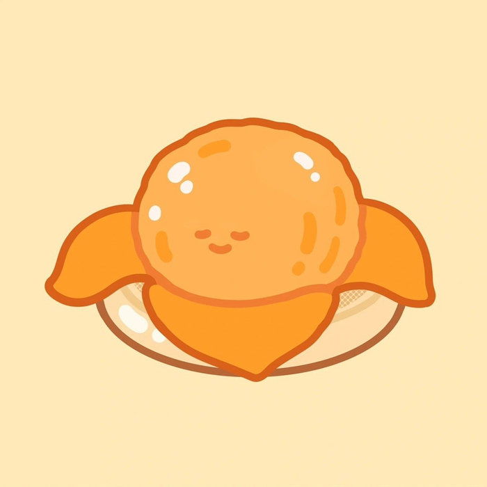 一组超级好看的柿子头像