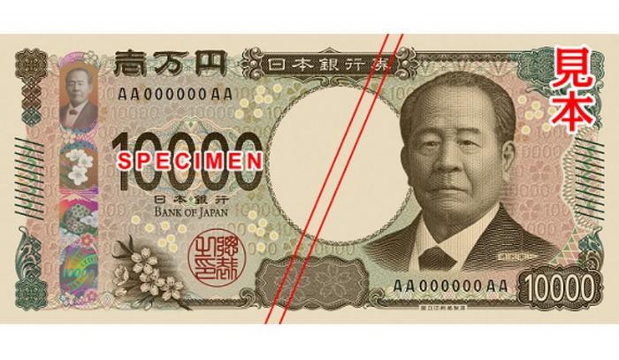 日本于2024年7月3日起发行3种面额的新纸钞,分别是1万日元,5千日元