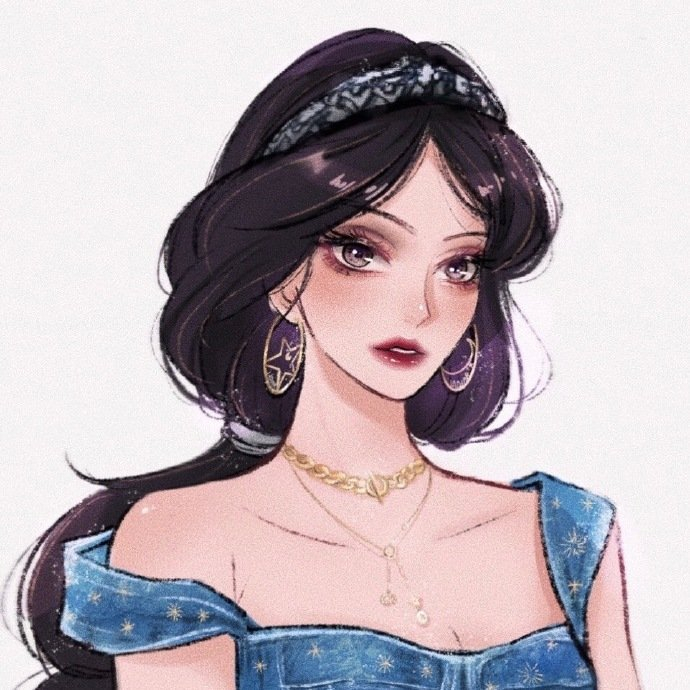 迪士尼公主女生头像