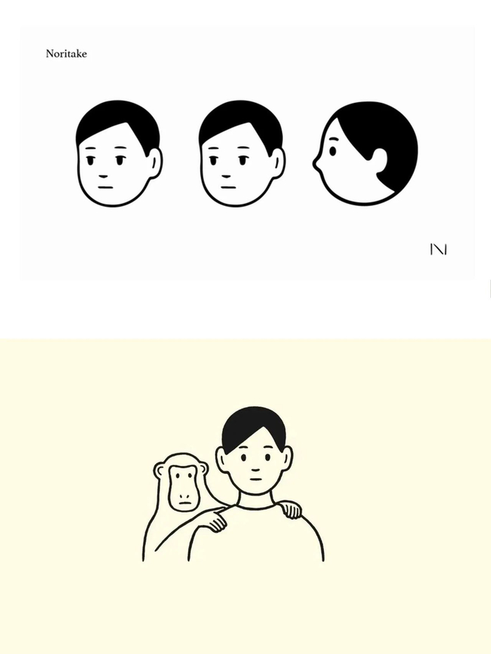 喜茶居然和noritake联名,这设计调性太搭了.