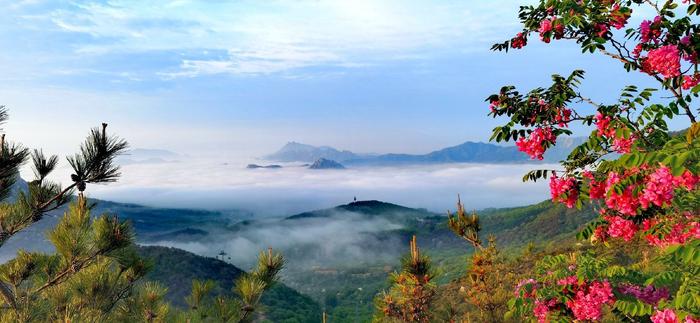 五莲九仙山风景区图片