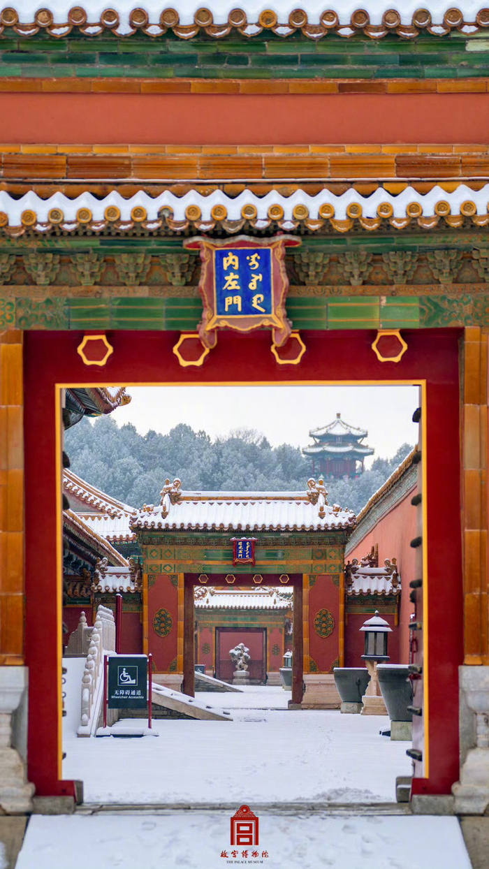 期待已久的故宫雪景图来了
