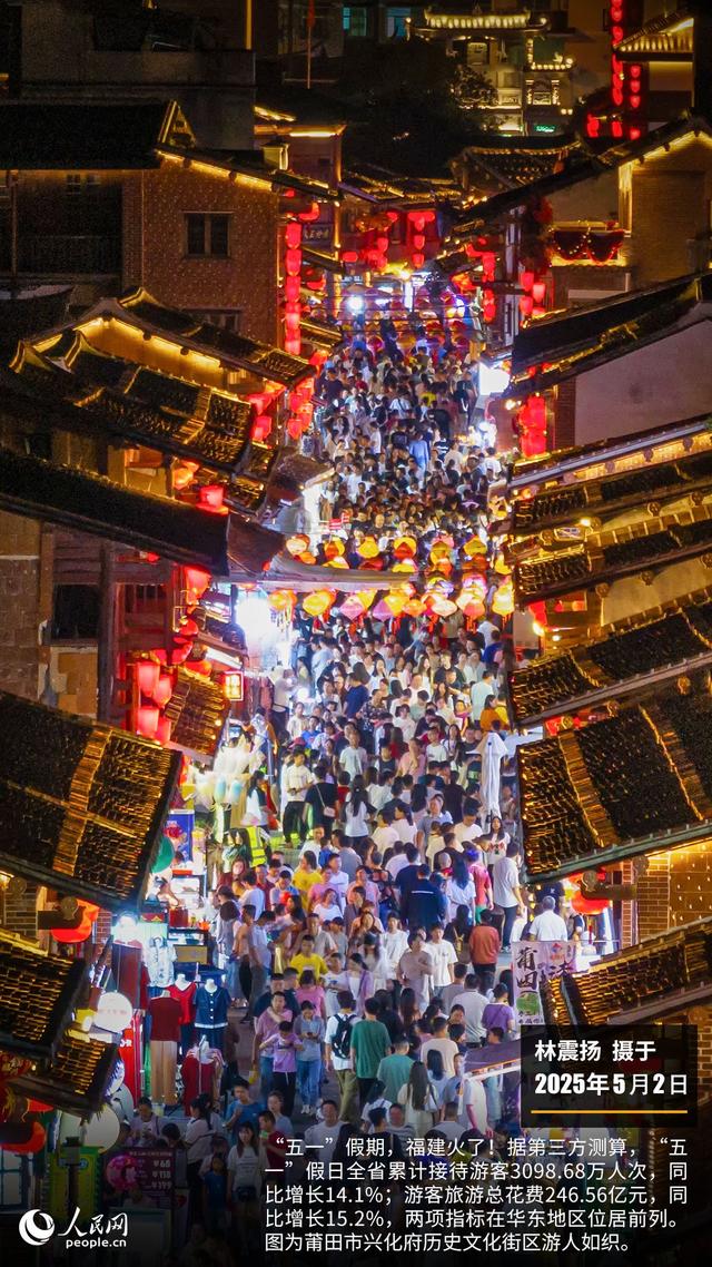 “五一”假期，福建火了！