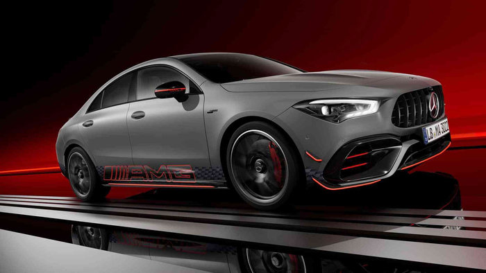 梅赛德斯amgcla45sedition1官图发布